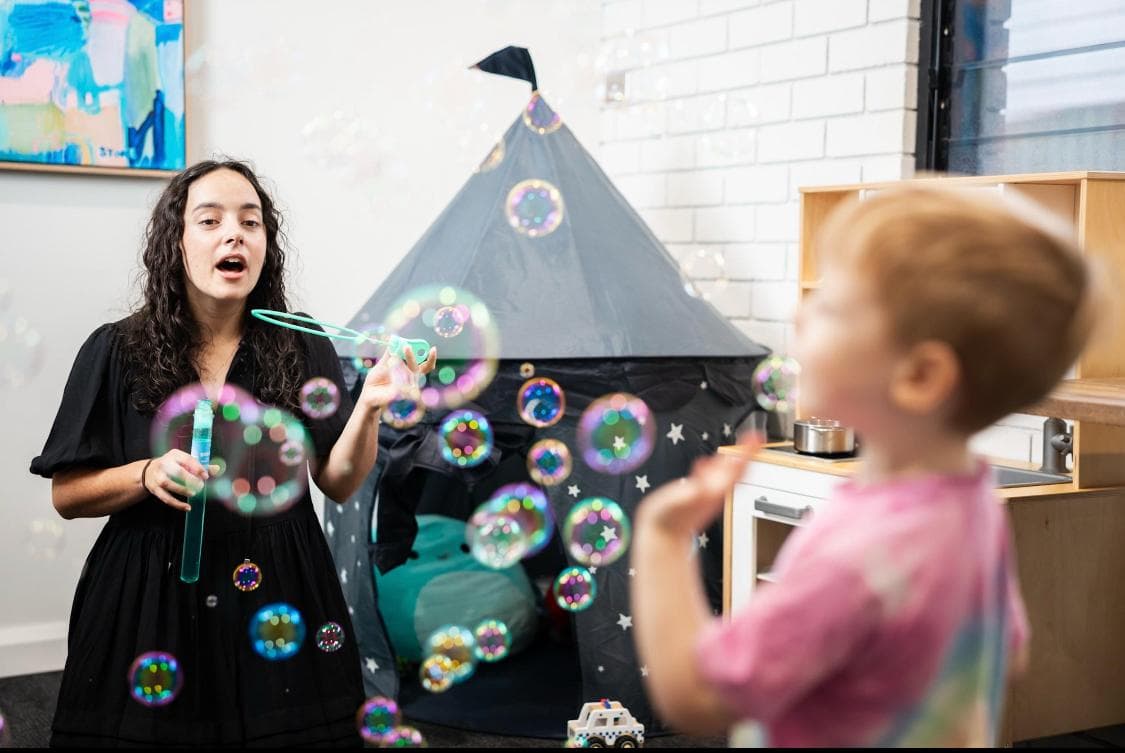 Bubble play activities